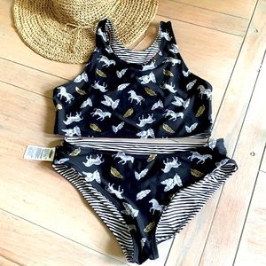 Kids 2 piece swimsuit NWOT